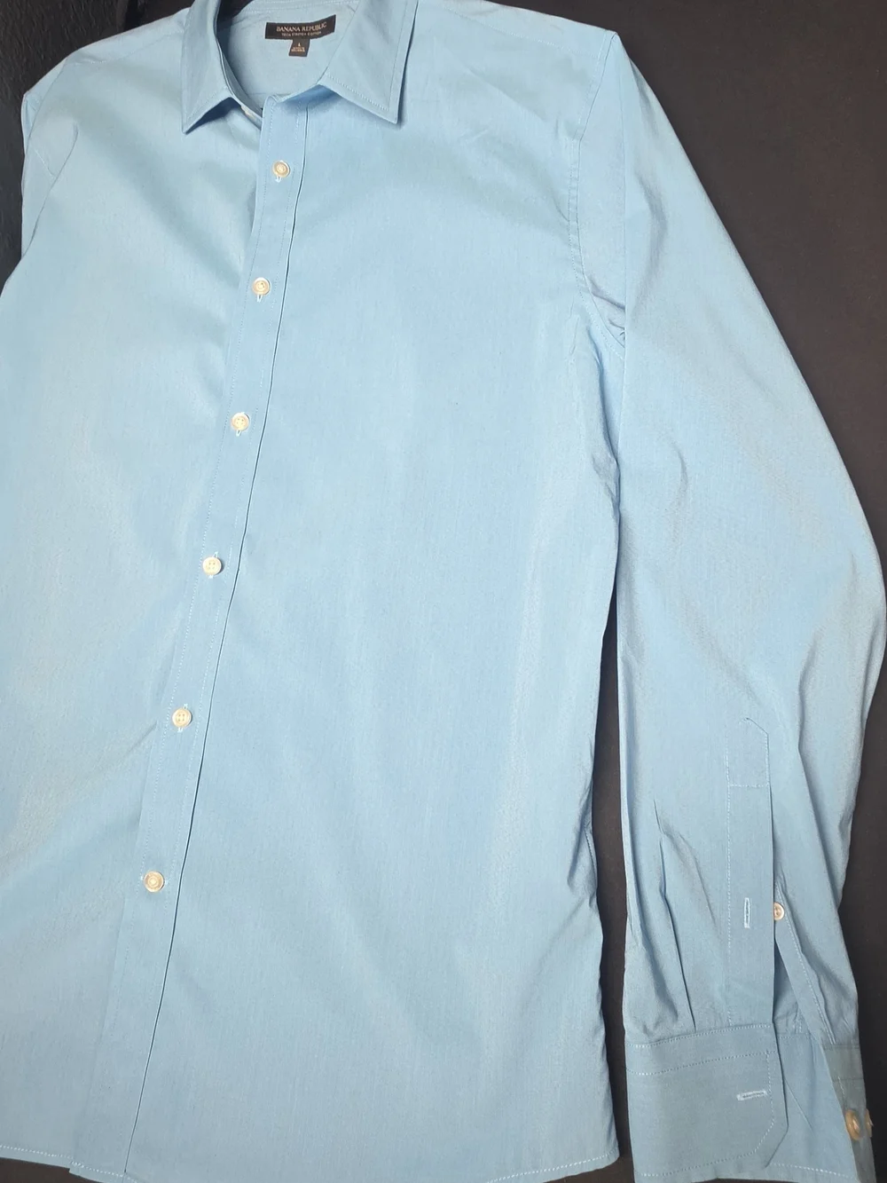 Banana Republic Light Blue Men's Dress Shirt